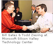 Bill Gates and Todd Ziesing